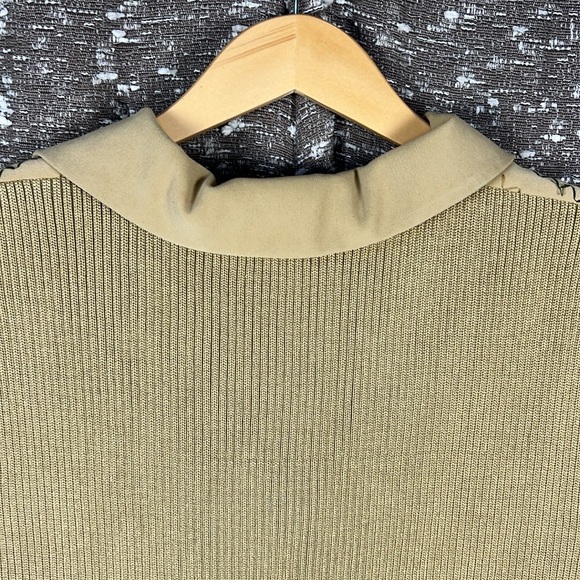 Alfred Dunner Fall Retro Rainbow Ric Rac Vest Knit Collared Zip Size 16 - Picture 10 of 11